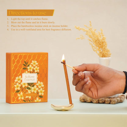 Premium Bambooless Nag Champa Sticks (30 Sticks)