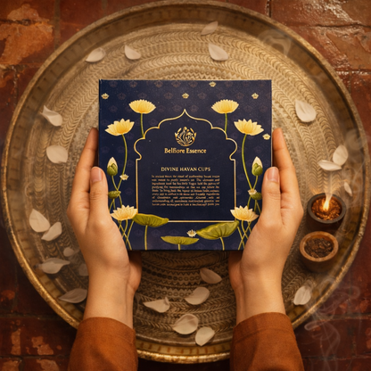 Belfiore Essence - Natural Havan Cups (Pack of 8) belfioreessence