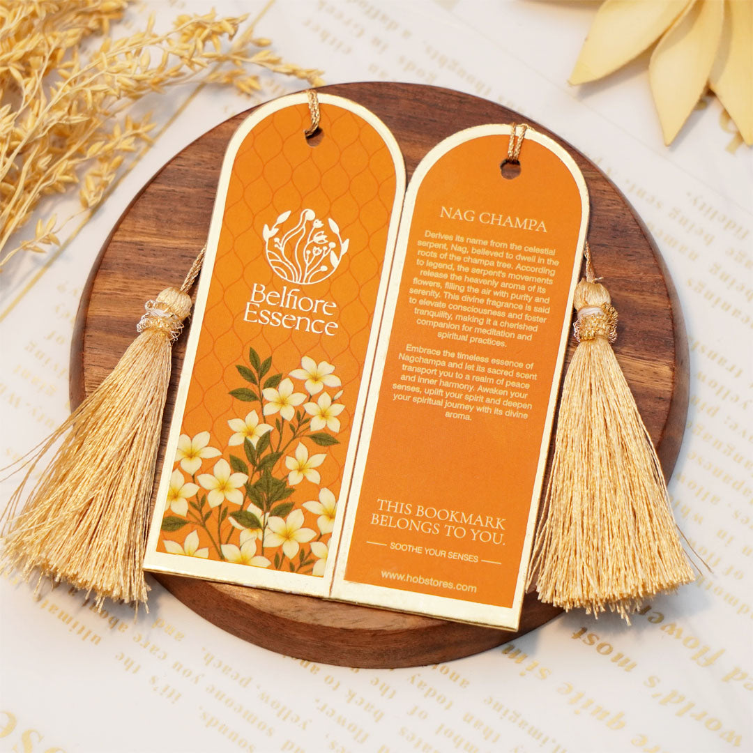 Belfiore Essence Premium Nag Champa 35 Incense Stick With Free Wooden Stand & bookmark Inside HOB Stores India Pvt. Ltd.