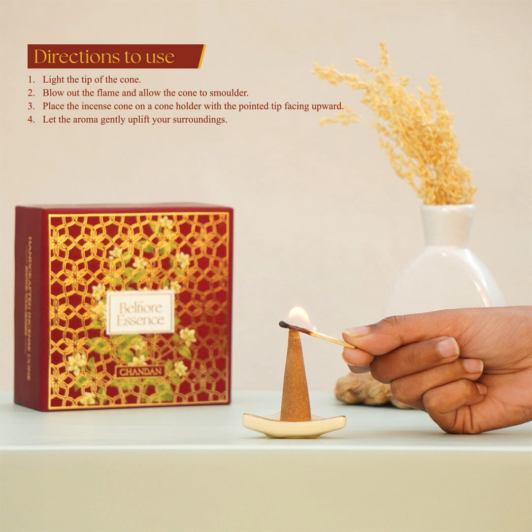 Premium Incense Cones – Chandan