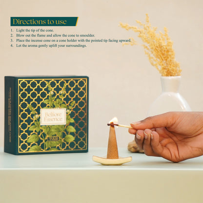 Premium Incense Cones – Tulsi