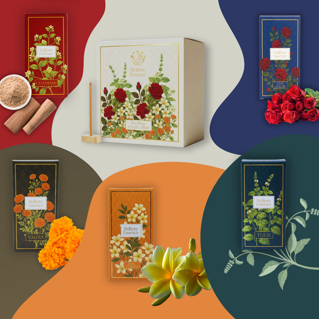 Belfiore Essence – Signature Bambooless Incense Collection (Pack of 5) Belfiore Essence