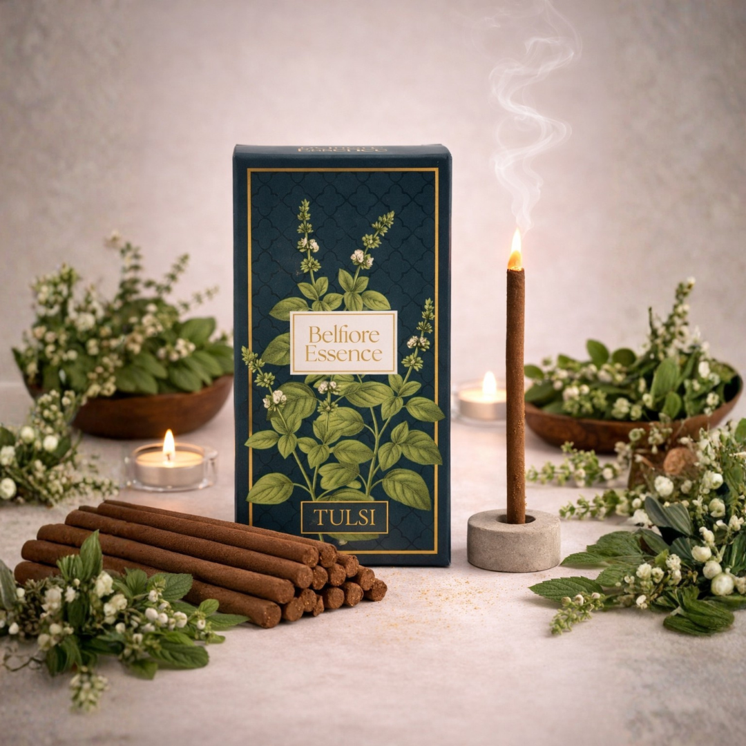 Tulsi Bambooless Incense Sticks -Trial Pack Belfiore Essence