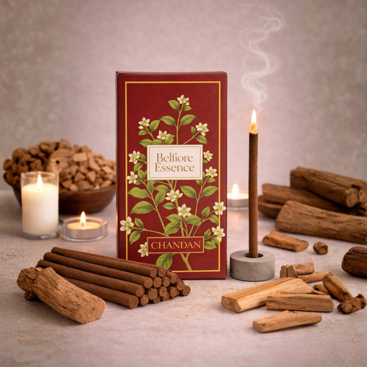 Chandan Bambooless Incense Sticks -Trial Pack Belfiore Essence