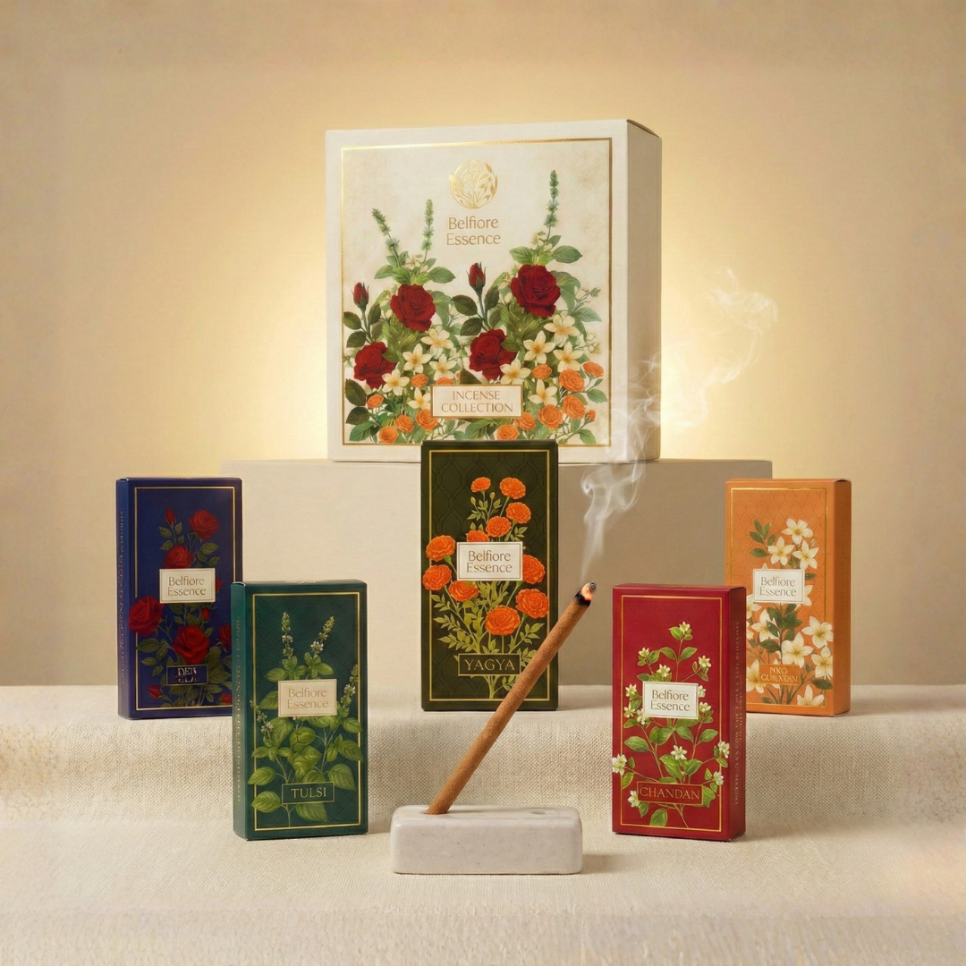 Belfiore Essence – Signature Bambooless Incense Collection (Pack of 5) Belfiore Essence