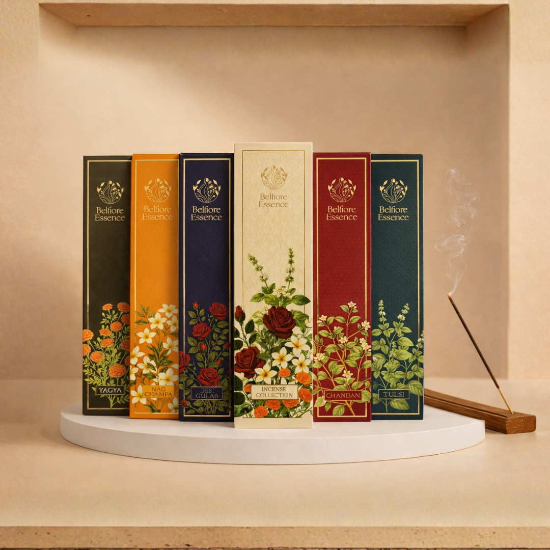Belfiore Essence – Curated Incense Sticks Trial Collection (Pack Of 5) Belfiore Essence