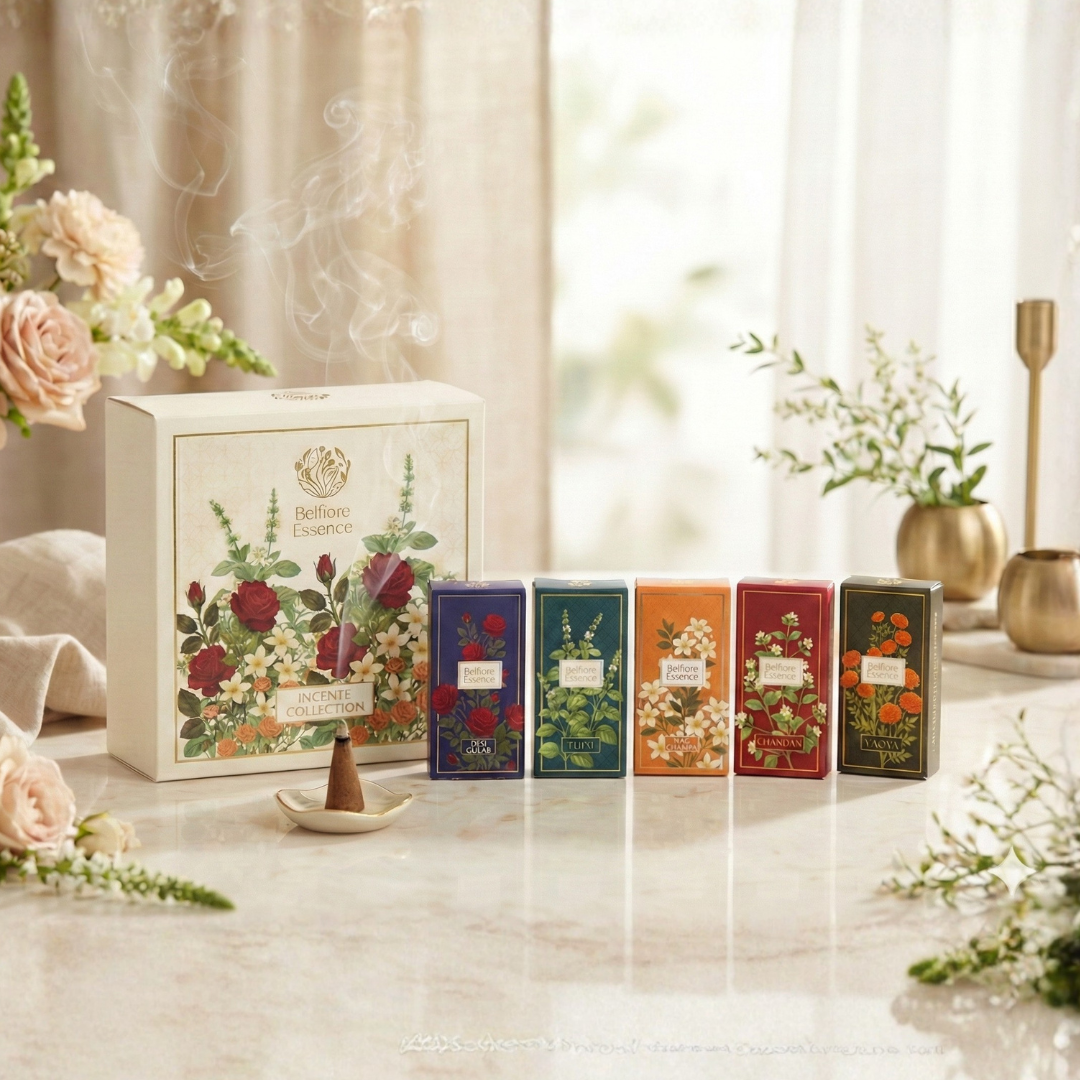 Belfiore Essence – Sacred Incense Cone Trial Pack (Pack of 5) Belfiore Essence