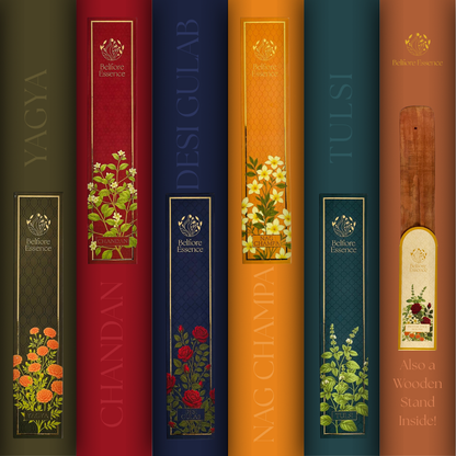 Belfiore Essence – Curated Incense Sticks Trial Collection (Pack Of 5) Belfiore Essence