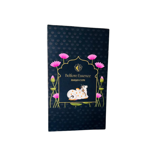 Belfiore Essence - Natural Havan Cups (Pack of 12)