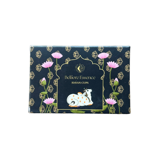 Belfiore Essence - Natural Havan Cups (Pack of 4 trial Pack)