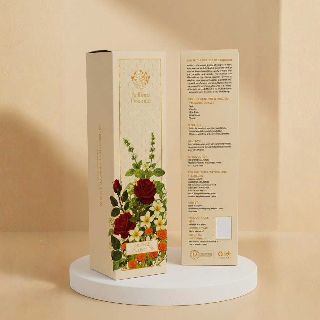 Belfiore Essence – Curated Incense Sticks Trial Collection (Pack Of 5)